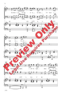 Leave a Light On - Zaino - Choral Octavo - TTBB Accompanied