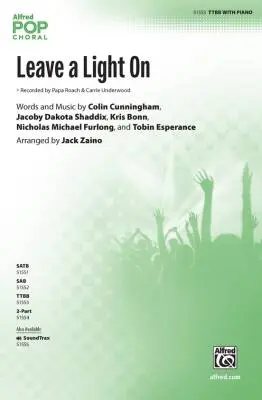 Alfred Publishing - Leave a Light On - Zaino - Choral Octavo - TTBB Accompanied