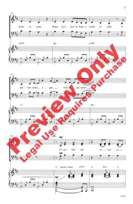 Leave a Light On - Zaino - Choral Octavo - SAB Accompanied