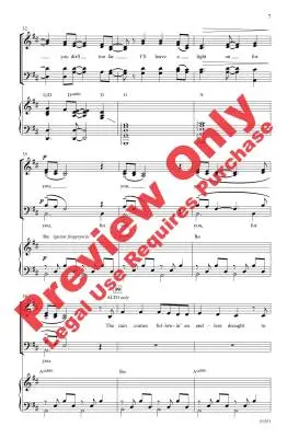 Leave a Light On - Zaino - Choral Octavo - SATB Accompanied