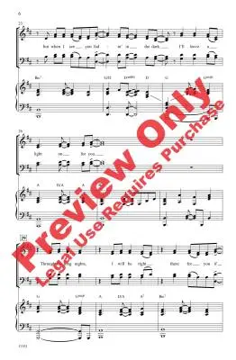 Leave a Light On - Zaino - Choral Octavo - SATB Accompanied