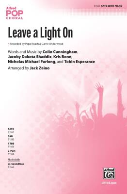 Leave a Light On - Zaino - Choral Octavo - SATB Accompanied