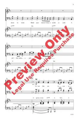 Leave a Light On - Zaino - Choral Octavo - SATB Accompanied