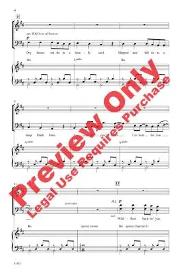 Leave a Light On - Zaino - Choral Octavo - SATB Accompanied