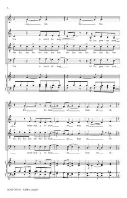 Lean on Me - Withers/Drum - Choral Octavo - SATB A Capella