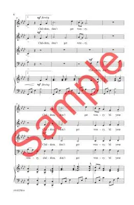 Keep Your Lamps! - Johnson - Choral Octavo - SSAB Accompanied