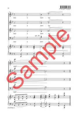 Keep Your Lamps! - Johnson - Choral Octavo - SSAB Accompanied