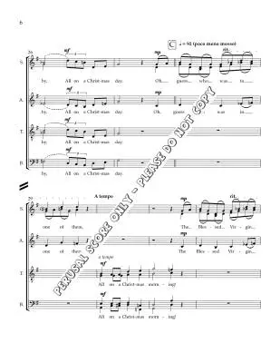 I Wash My Face in a Golden Vase - Colpitts - Choral Octavo - SATB Accompanied