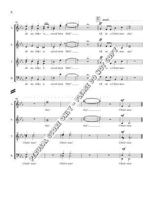 I Wash My Face in a Golden Vase - Colpitts - Choral Octavo - SATB Accompanied