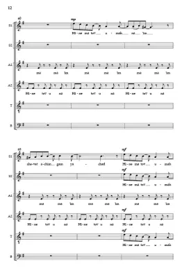 Hine Ma Tov - Dietz - Choral Octavo - SSAATTBB A Cappella