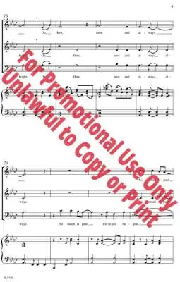 Here, Now, and Always - Crocker - Choral Octavo - 3-Pt Mixed