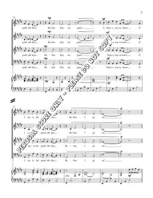 Good Old Days - Colpitts - Choral Octavo - SATB Accompanied