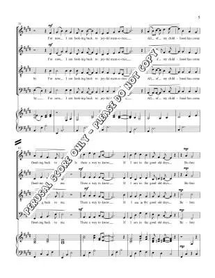 Good Old Days - Colpitts - Choral Octavo - SATB Accompanied