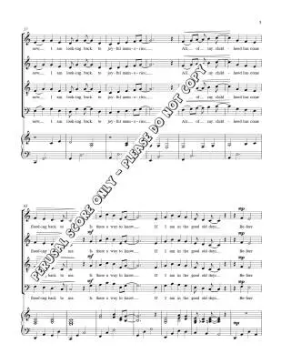 Good Old Days - Colpitts - Choral Octavo - Unison