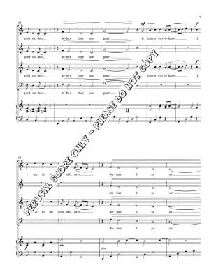 Good Old Days - Colpitts - Choral Octavo - Unison