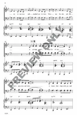 Give Me the Simple Life - Bloom/Shaw - Choral Octavo - SATB Accompanied