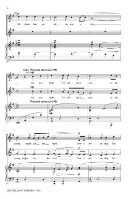 The Fields of Athenry - John/Sirett/Bjella - Choral Octavo - SSA Accompanied