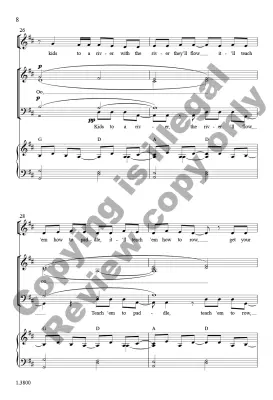Easy on the Earth - Wallace/Kirchner - Choral Octavo - SATB Accompanied