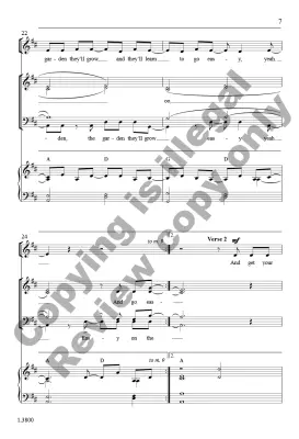 Easy on the Earth - Wallace/Kirchner - Choral Octavo - SATB Accompanied