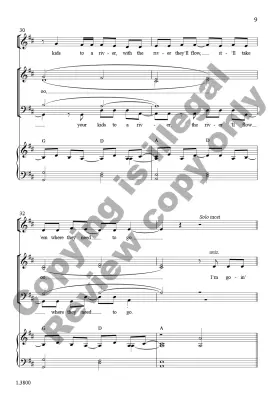 Easy on the Earth - Wallace/Kirchner - Choral Octavo - SATB Accompanied