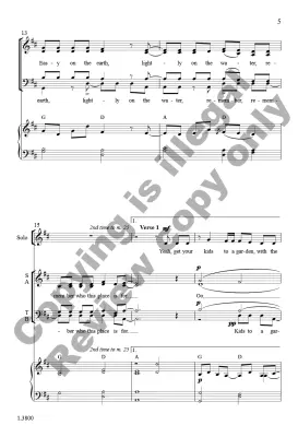 Easy on the Earth - Wallace/Kirchner - Choral Octavo - SATB Accompanied