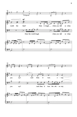 Does the World Say? - Pederson - Choral Octavo - SAB Accompanied