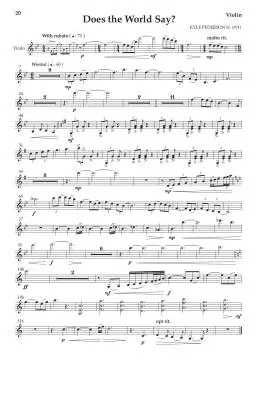 Does the World Say? - Pederson - Choral Octavo - SAB Accompanied