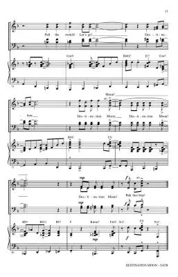 Destination Moon - Shaw - Choral Octavo - SATB Accompanied