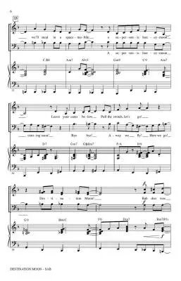 Destination Moon - Shaw - Choral Octavo - SAB Accompanied