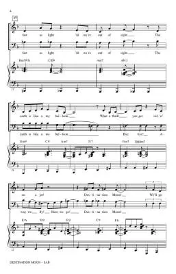 Destination Moon - Shaw - Choral Octavo - SAB Accompanied