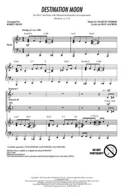 Destination Moon - Shaw - Choral Octavo - SSA Accompanied