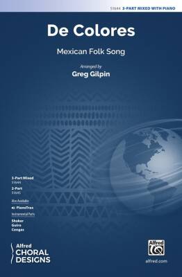 De Colores - Gilpin - Choral Octavo - 3-Pt Mixed