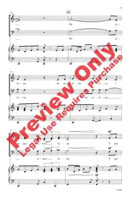 De Colores - Gilpin - Choral Octavo - 3-Pt Mixed