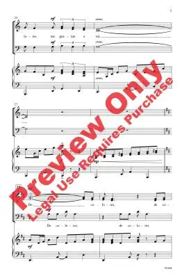 De Colores - Gilpin - Choral Octavo - 3-Pt Mixed