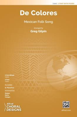 De Colores - Gilpin - Choral Octavo - 2-Pt Mixed