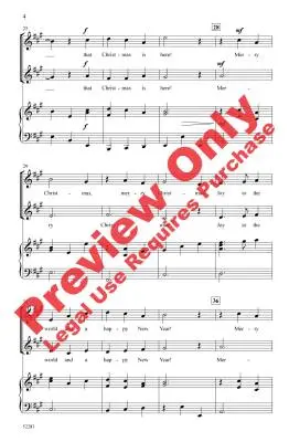 Christmas Is Here - Donnelly/Strid - Choral Octavo - 2-Pt Accompanied