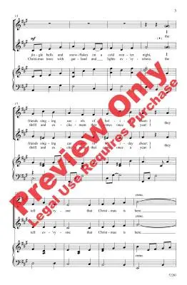 Christmas Is Here - Donnelly/Strid - Choral Octavo - 2-Pt Accompanied