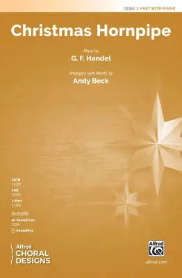 Alfred Publishing - Christmas Hornpipe - Handel/Beck - Choral Octavo - 2-Pt Accompanied