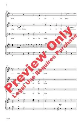 Christmas Hornpipe - Handel/Beck - Choral Octavo - SAB Accompanied