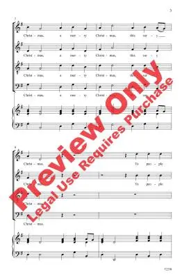 Christmas Hornpipe - Handel/Beck - Choral Octavo - SATB Accompanied