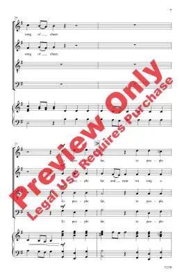 Christmas Hornpipe - Handel/Beck - Choral Octavo - SATB Accompanied