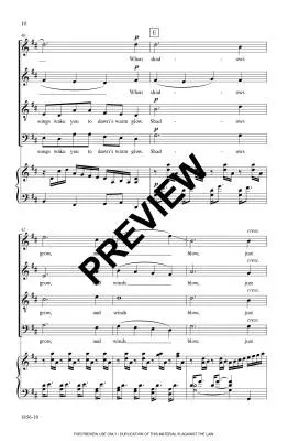 Bluestem - Piontek - Choral Octavo - SATB Accompanied