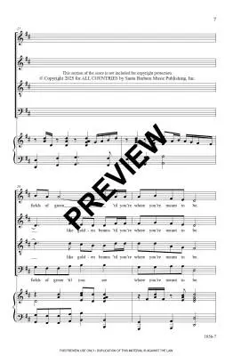 Bluestem - Piontek - Choral Octavo - SATB Accompanied