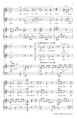 The Best Time of Year - Sirett - Choral Octavo - SSA Accompanied
