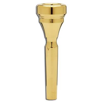 1 gold-plated Trumpet Mouthpiece