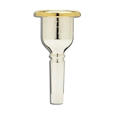 3L Heritage Tuba Mouthpiece Gold/Silver Finish