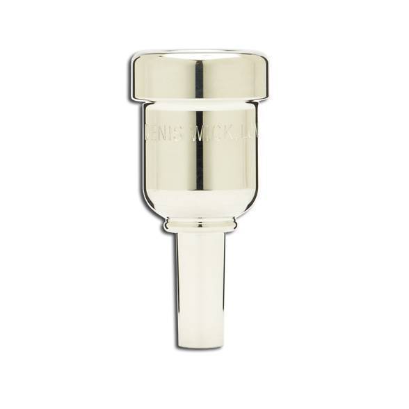 1B Heavy top Silver-plated Cornet Mouthpiece