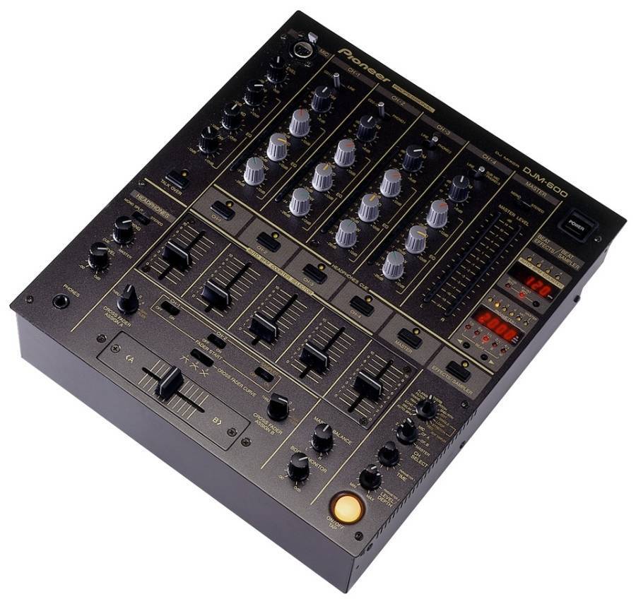 Pioneer DJ DJM-600 - 4 Channel Effects Mixer | Long & McQuade