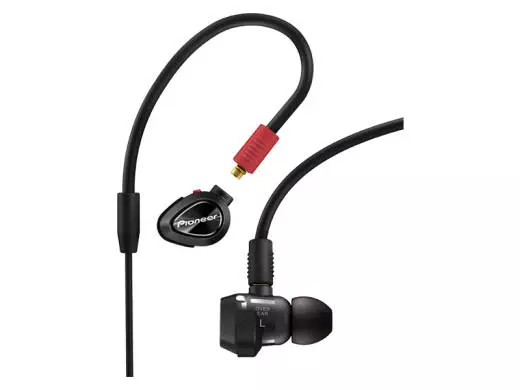Professional DJ In-Ear Headphones - Black