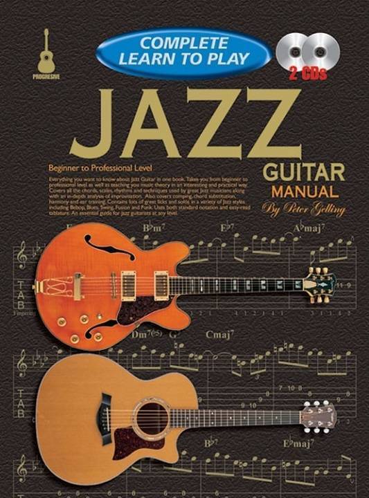 Progressive Complete Learn To Play Jazz Guitar Manual - Gelling - Book/2 CDs